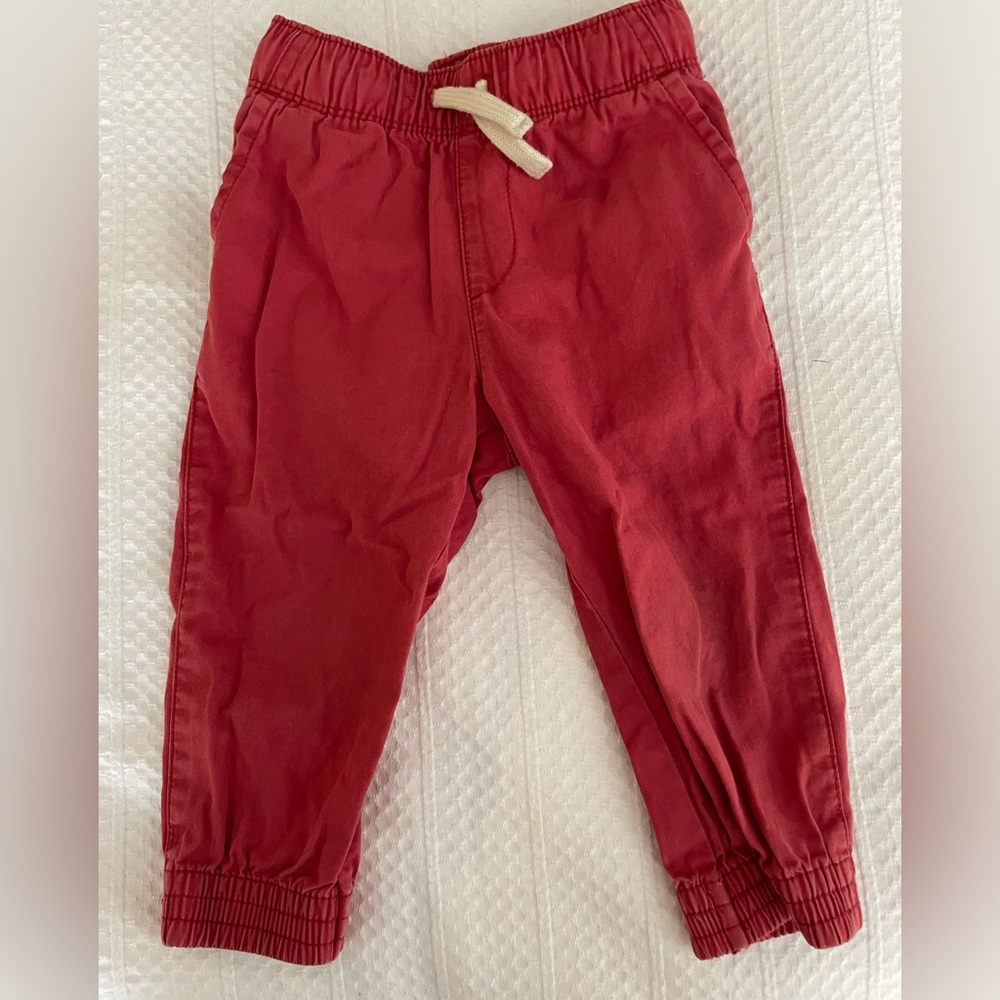 Nantucket Red Drawstring Joggers